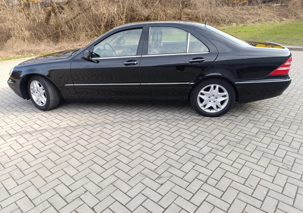 Mercedes-Benz Klasa S cena 34900 przebieg: 162000, rok produkcji 2000 z Białystok małe 781